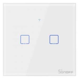 SONOFF T02C INTERUPTEUR TACTIL DOUBLE
