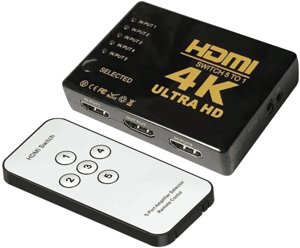 SWITCH HDMI 4K - 5CH