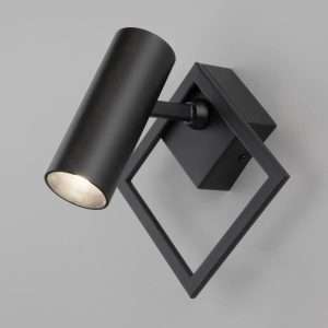 CAPPUCINE APPLIQUE MURALE METAL GU10 NOIR