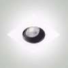 OSTANIA SBN SPOT GU10 A ENCASTRER CARRE ORIENTABLE PVC NOIR/BLANC