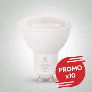 OMEGA LAMPE GU10 8W 4000K (PACK DE 10)
