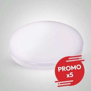 XANIA PANEL LED A ENCASTRE ROND 24W 6500K BLANC (PACK DE 5)