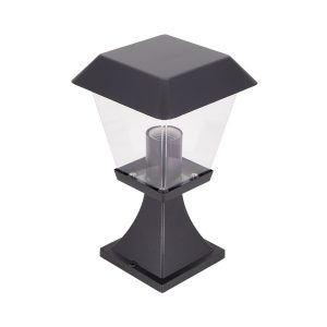 KOLONYA BORNE JARDIN E27 30CM NOIR MAT