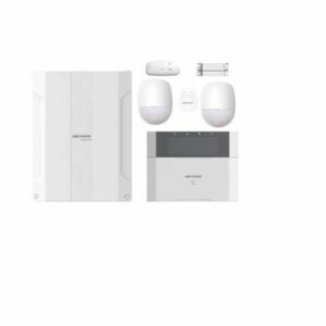 KIT ALARME INTRUSION HYBRIDE FILAIRE 64 ZONES 433 MHz AX HYBRID PRO HIKVISION - DS-PHA64-KIT-WB