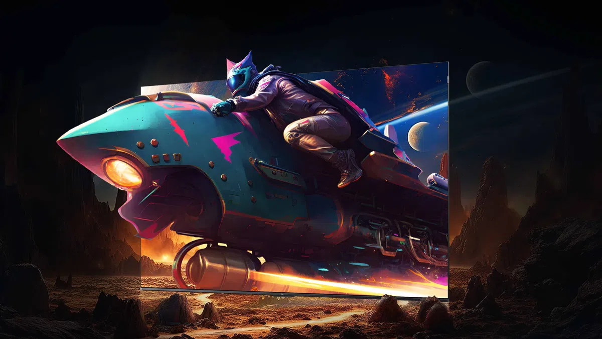 Gaming sur TV TCL P8K