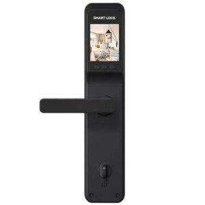 SERRURE INTELLIGENTE WI-FI + CAMÉRA, EMPREINTE, CODE, CARTE, CLÉ - WDLINK - WD1