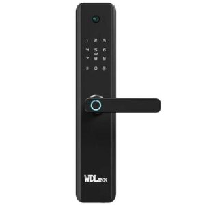 SERRURE INTELLIGENTE WI-FI + CAMÉRA, EMPREINTE, CODE, CARTE, CLÉ - WDLINK - WD1