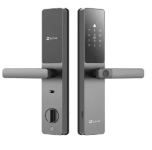 SERRURE INTELLIGENTE WIFI EMPREINTE, CODE, CARTE, BLUETOOTH, CLE - EZVIZ - CS-DL05-R200-WBCI