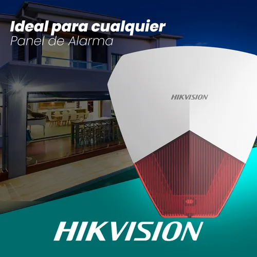 Sirène extérieure filaire Hikvision DS-PS1-R