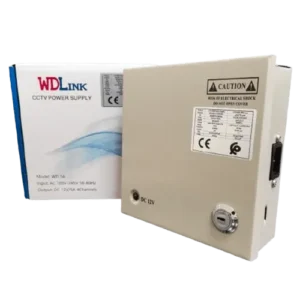 BOITE D'ALIMENTATION 12V 5A 4 CHAINE - WDLINK